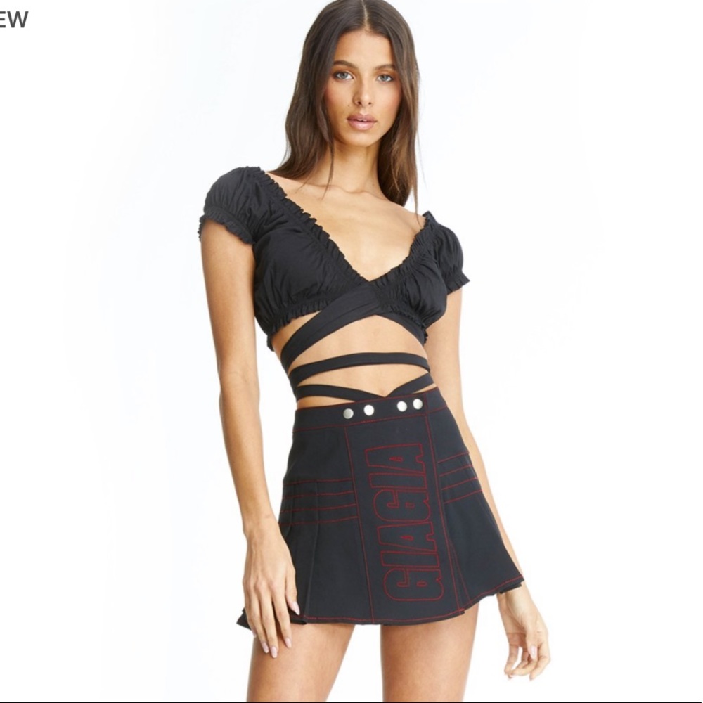 I AM GIA ESME SKIRT BLACK (NWT)